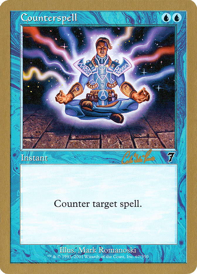 Counterspell (Carlos Romao) [World Championship Decks 2002] | Dragon's Lair Comics and Fantasy Houston TX