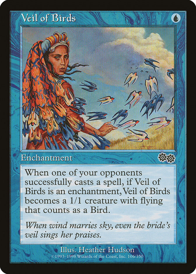 Veil of Birds [Urza's Saga] | Dragon's Lair Comics and Fantasy Houston TX