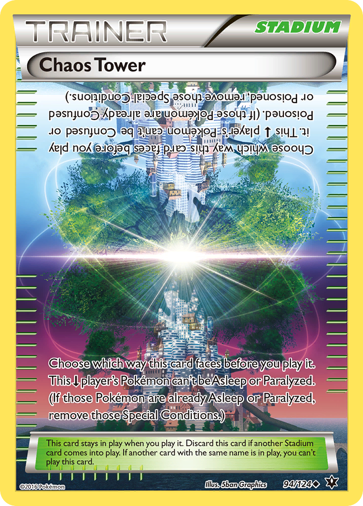 Chaos Tower (94/124) [XY: Fates Collide] | Dragon's Lair Comics and Fantasy Houston TX