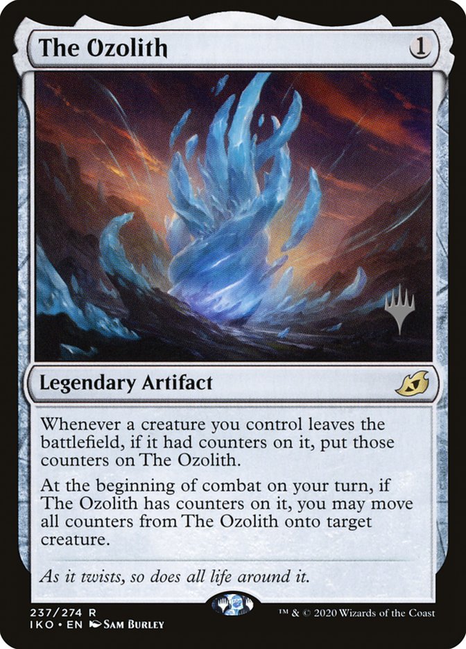 The Ozolith (Promo Pack) [Ikoria: Lair of Behemoths Promos] | Dragon's Lair Comics and Fantasy Houston TX