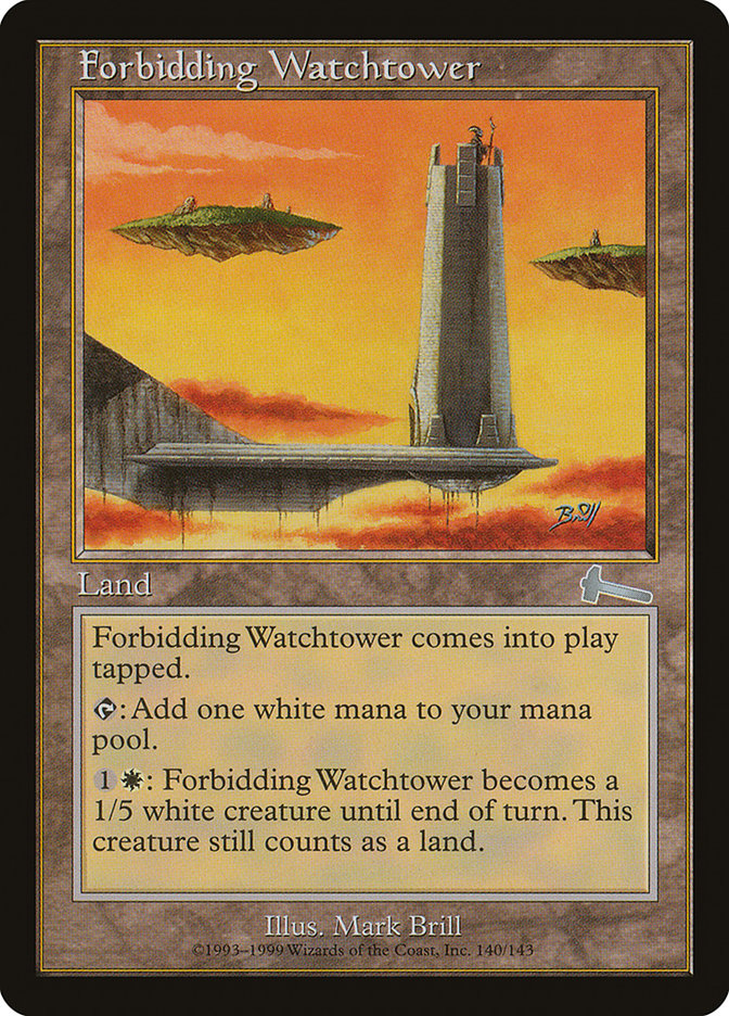 Forbidding Watchtower [Urza's Legacy] | Dragon's Lair Comics and Fantasy Houston TX