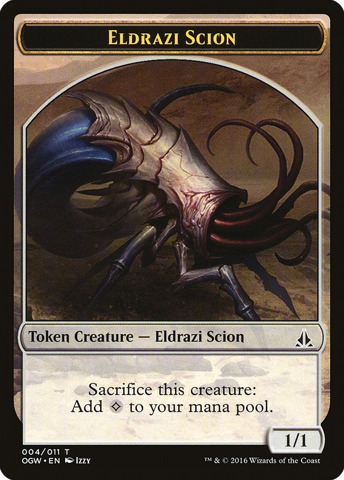 Eldrazi Scion Token (004/011) [Oath of the Gatewatch Tokens] | Dragon's Lair Comics and Fantasy Houston TX