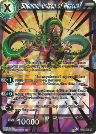 Shenron, Unison of Rescue (BT10-125) [Rise of the Unison Warrior 2nd Edition] | Dragon's Lair Comics and Fantasy Houston TX