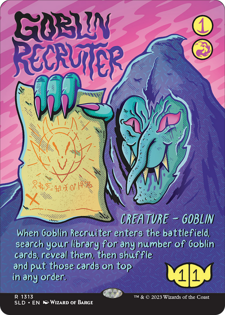 Goblin Recruiter [Secret Lair Drop Series] | Dragon's Lair Comics and Fantasy Houston TX