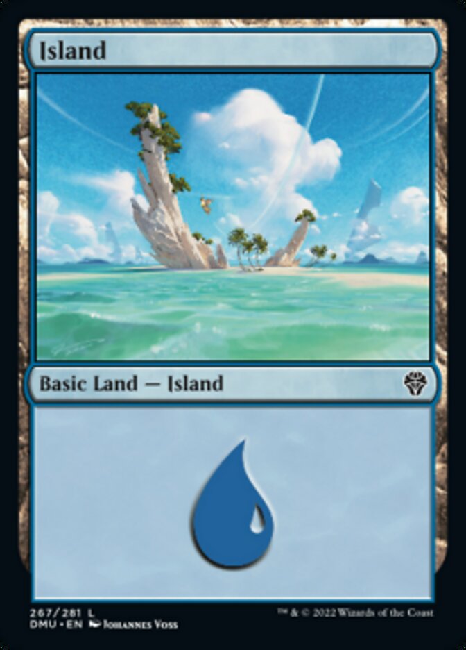 Island (267) [Dominaria United] | Dragon's Lair Comics and Fantasy Houston TX