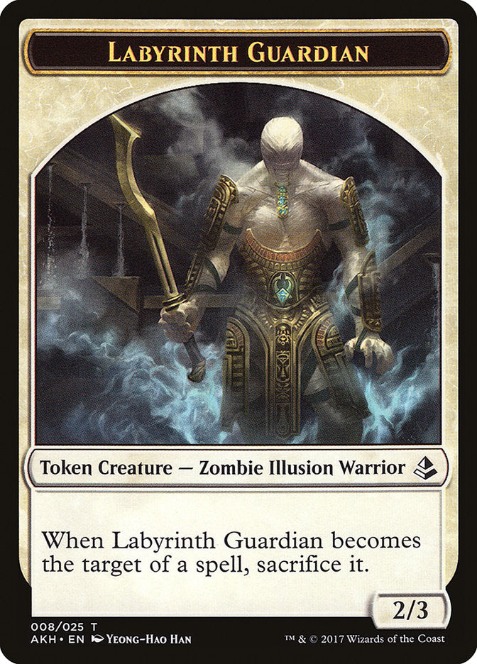 Labyrinth Guardian // Insect Double-Sided Token [Amonkhet Tokens] | Dragon's Lair Comics and Fantasy Houston TX