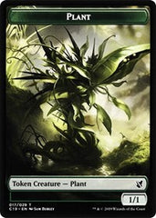 Plant // Morph Double-Sided Token [Commander 2019 Tokens] | Dragon's Lair Comics and Fantasy Houston TX