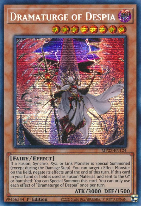 Dramaturge of Despia [MP22-EN124] Prismatic Secret Rare | Dragon's Lair Comics and Fantasy Houston TX