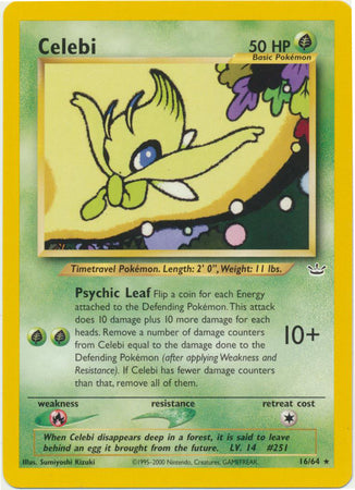 Celebi (16/64) [Neo Revelation Unlimited] | Dragon's Lair Comics and Fantasy Houston TX