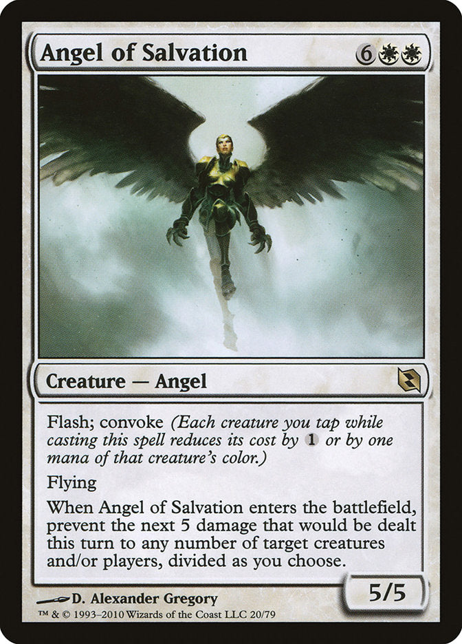 Angel of Salvation [Duel Decks: Elspeth vs. Tezzeret] | Dragon's Lair Comics and Fantasy Houston TX