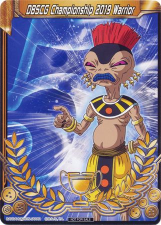 DBSCG Championship 2019 Warrior (Merit Card) - Universe 5 "Arak" (5) [Tournament Promotion Cards] | Dragon's Lair Comics and Fantasy Houston TX