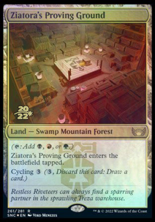 Ziatora's Proving Ground [Streets of New Capenna Prerelease Promos] | Dragon's Lair Comics and Fantasy Houston TX