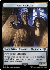 Copy // Alien Angel Double-Sided Token [Doctor Who Tokens] | Dragon's Lair Comics and Fantasy Houston TX