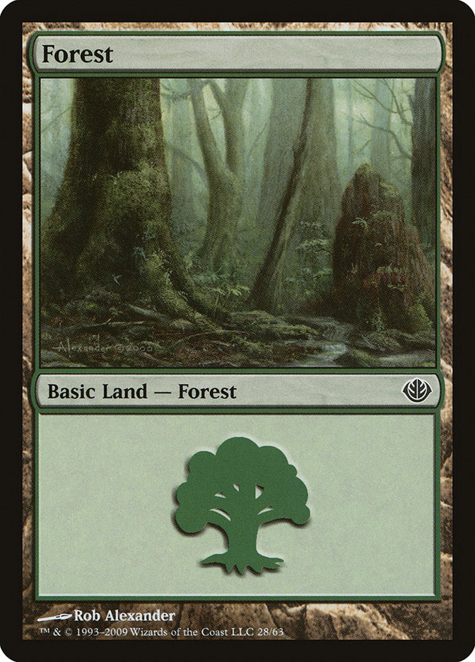 Forest (28) [Duel Decks: Garruk vs. Liliana] | Dragon's Lair Comics and Fantasy Houston TX