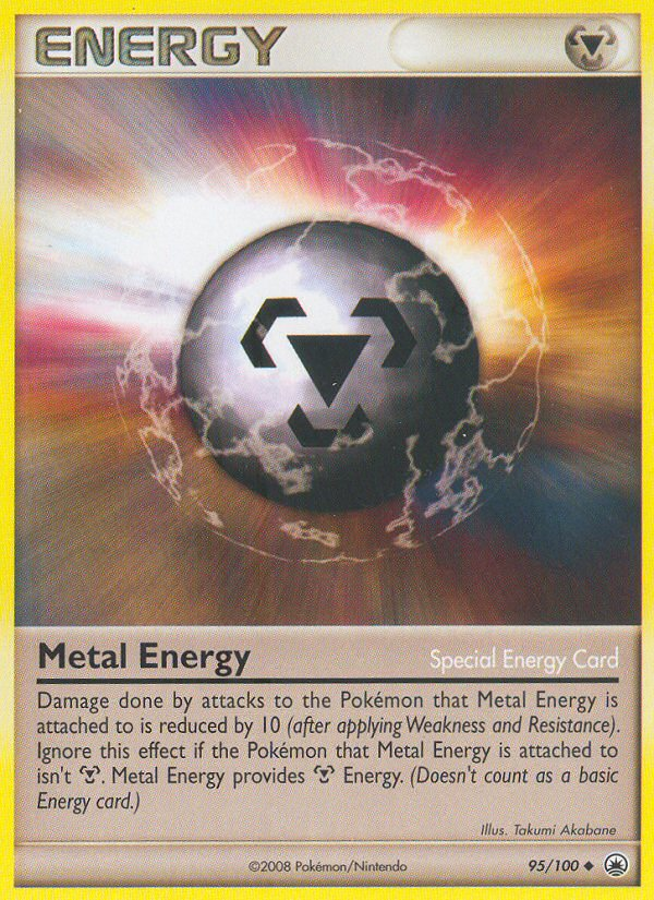 Metal Energy (95/100) [Diamond & Pearl: Majestic Dawn] | Dragon's Lair Comics and Fantasy Houston TX