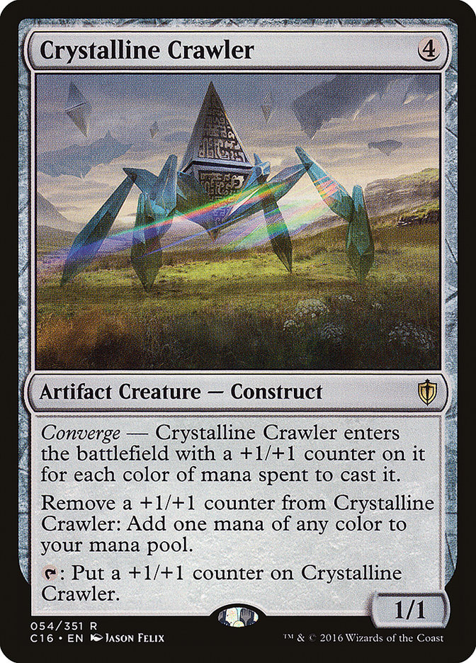 Crystalline Crawler [Commander 2016] | Dragon's Lair Comics and Fantasy Houston TX