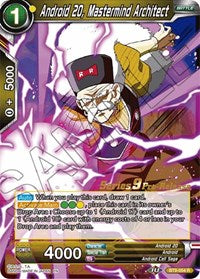 Android 20, Mastermind Architect (BT9-054) [Universal Onslaught Prerelease Promos] | Dragon's Lair Comics and Fantasy Houston TX