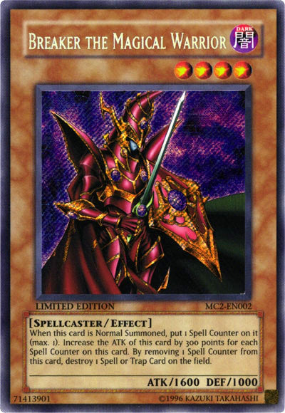 Breaker the Magical Warrior [MC2-EN002] Secret Rare | Dragon's Lair Comics and Fantasy Houston TX