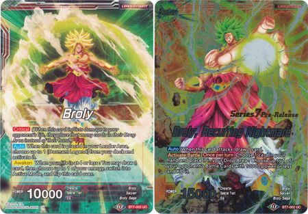 Broly // Broly, Recurring Nightmare (BT7-002_PR) [Assault of the Saiyans Prerelease Promos] | Dragon's Lair Comics and Fantasy Houston TX