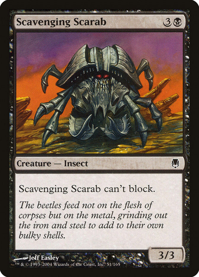 Scavenging Scarab [Darksteel] | Dragon's Lair Comics and Fantasy Houston TX