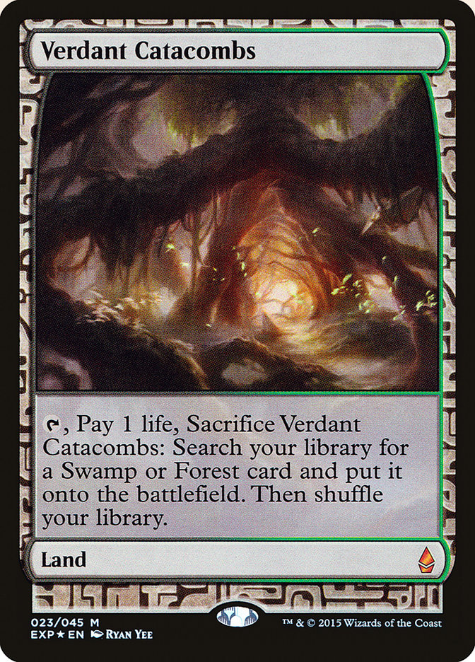 Verdant Catacombs [Zendikar Expeditions] | Dragon's Lair Comics and Fantasy Houston TX