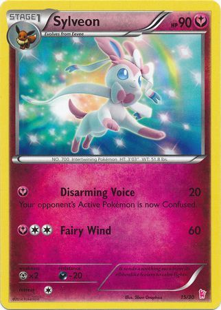 Sylveon (15/30) [XY: Trainer Kit - Sylveon] | Dragon's Lair Comics and Fantasy Houston TX