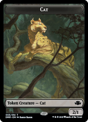 Insect // Cat (003) Double-Sided Token [Dominaria Remastered Tokens] | Dragon's Lair Comics and Fantasy Houston TX