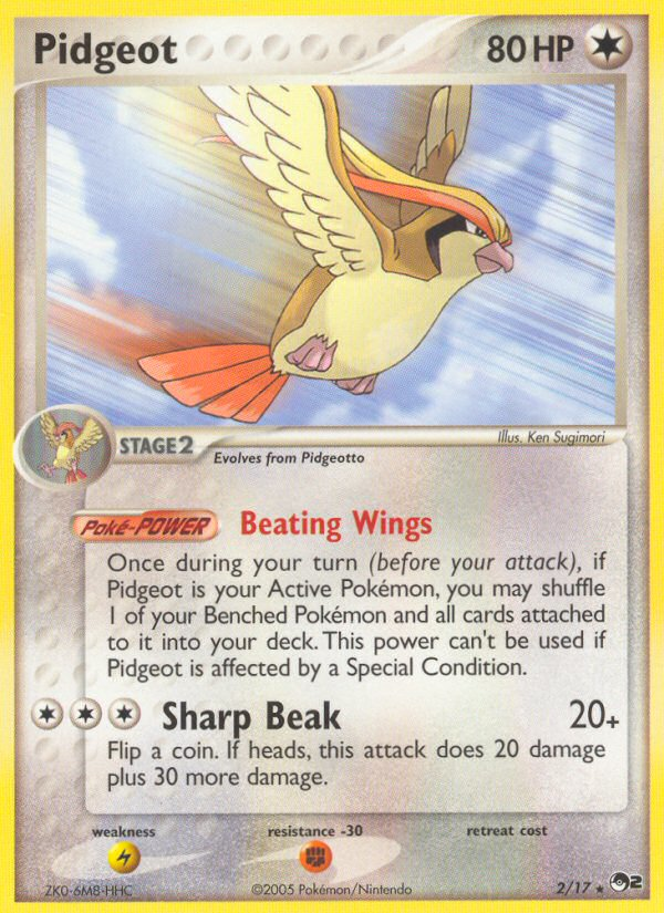 Pidgeot (2/17) [POP Series 2] | Dragon's Lair Comics and Fantasy Houston TX