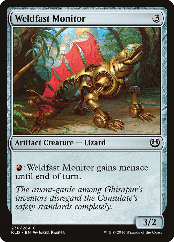 Weldfast Monitor [Kaladesh] | Dragon's Lair Comics and Fantasy Houston TX