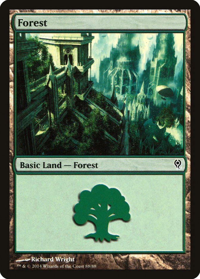 Forest (88) [Duel Decks: Jace vs. Vraska] | Dragon's Lair Comics and Fantasy Houston TX