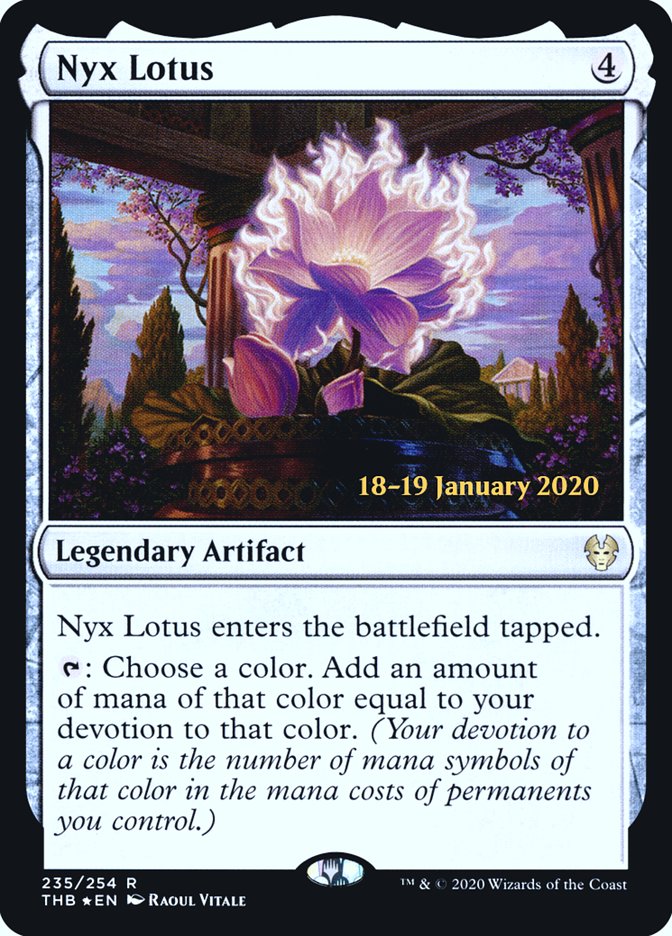 Nyx Lotus [Theros Beyond Death Prerelease Promos] | Dragon's Lair Comics and Fantasy Houston TX