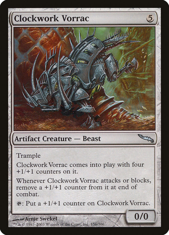 Clockwork Vorrac [Mirrodin] | Dragon's Lair Comics and Fantasy Houston TX