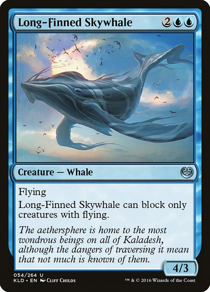 Long-Finned Skywhale [Kaladesh] | Dragon's Lair Comics and Fantasy Houston TX