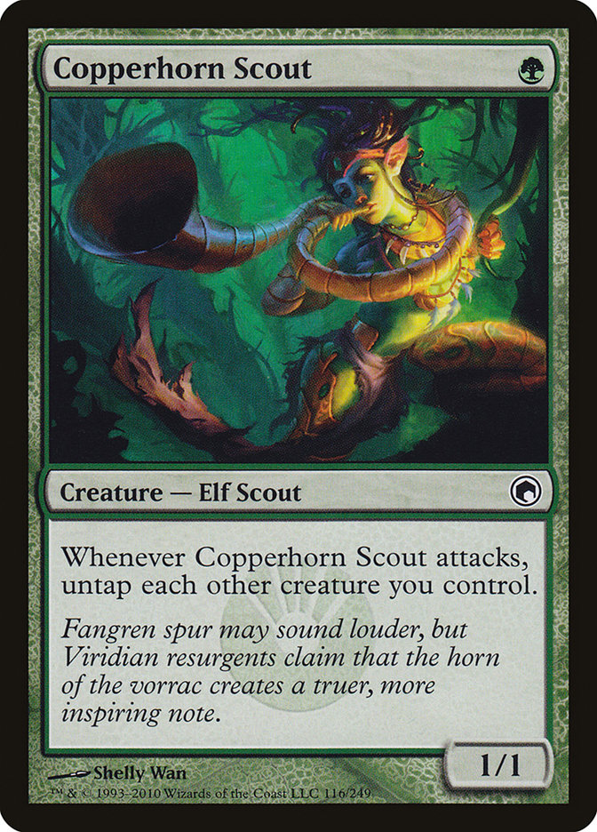 Copperhorn Scout [Scars of Mirrodin] | Dragon's Lair Comics and Fantasy Houston TX