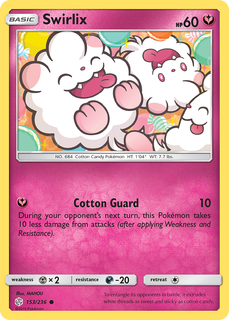 Swirlix (153/236) [Sun & Moon: Cosmic Eclipse] | Dragon's Lair Comics and Fantasy Houston TX