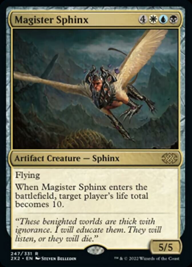 Magister Sphinx [Double Masters 2022] | Dragon's Lair Comics and Fantasy Houston TX