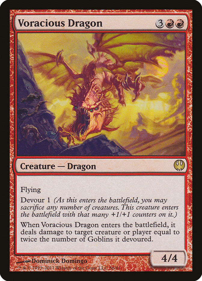 Voracious Dragon [Duel Decks: Knights vs. Dragons] | Dragon's Lair Comics and Fantasy Houston TX