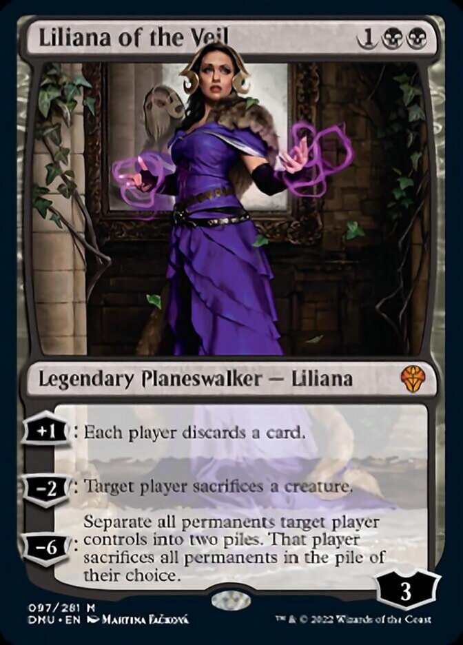 Liliana of the Veil [Dominaria United] | Dragon's Lair Comics and Fantasy Houston TX