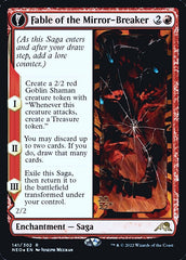 Fable of the Mirror-Breaker // Reflection of Kiki-Jiki [Kamigawa: Neon Dynasty Prerelease Promos] | Dragon's Lair Comics and Fantasy Houston TX