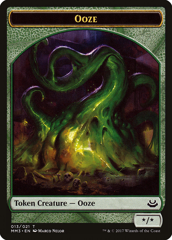 Ooze Token [Modern Masters 2017 Tokens] | Dragon's Lair Comics and Fantasy Houston TX