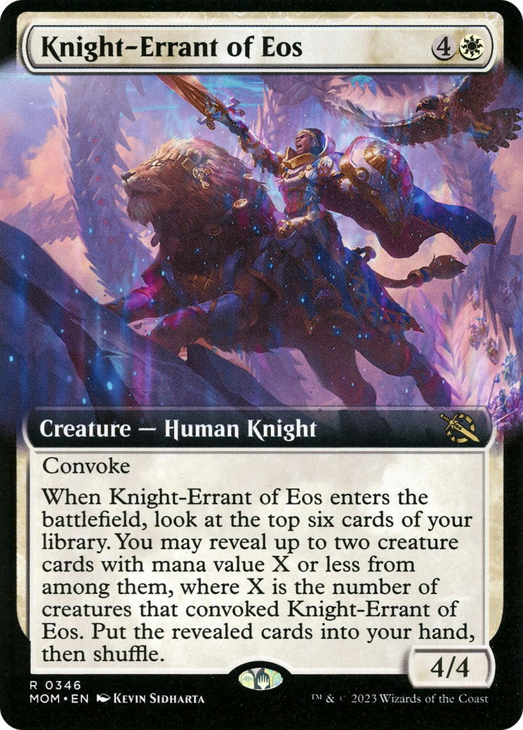 Knight-Errant of Eos (Extended Art) [March of the Machine] | Dragon's Lair Comics and Fantasy Houston TX