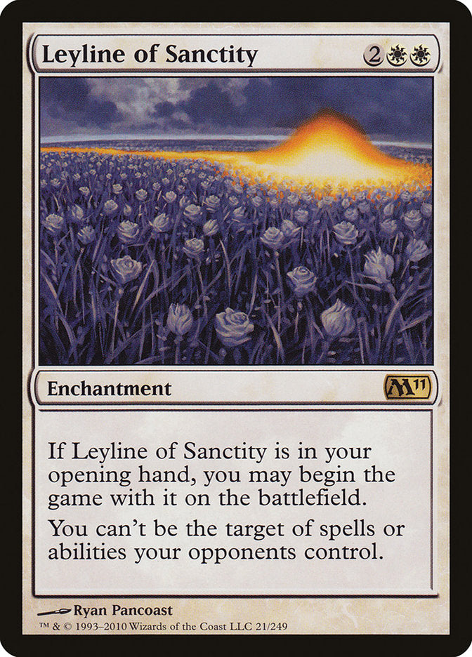 Leyline of Sanctity [Magic 2011] | Dragon's Lair Comics and Fantasy Houston TX