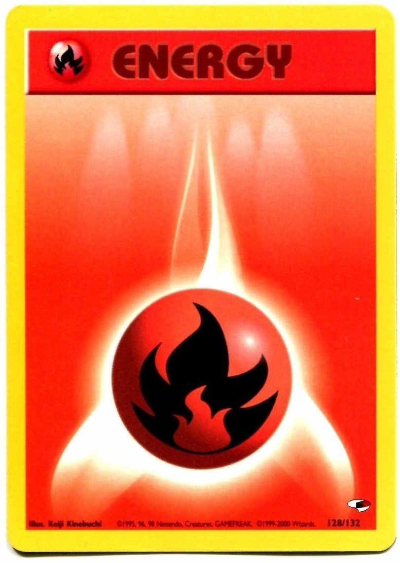 Fire Energy (128/132) [Gym Heroes Unlimited] | Dragon's Lair Comics and Fantasy Houston TX