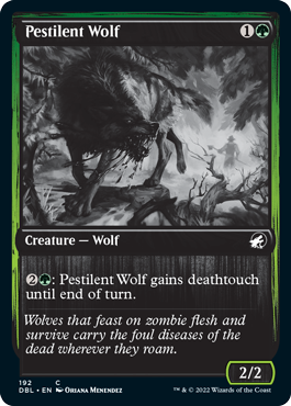 Pestilent Wolf [Innistrad: Double Feature] | Dragon's Lair Comics and Fantasy Houston TX