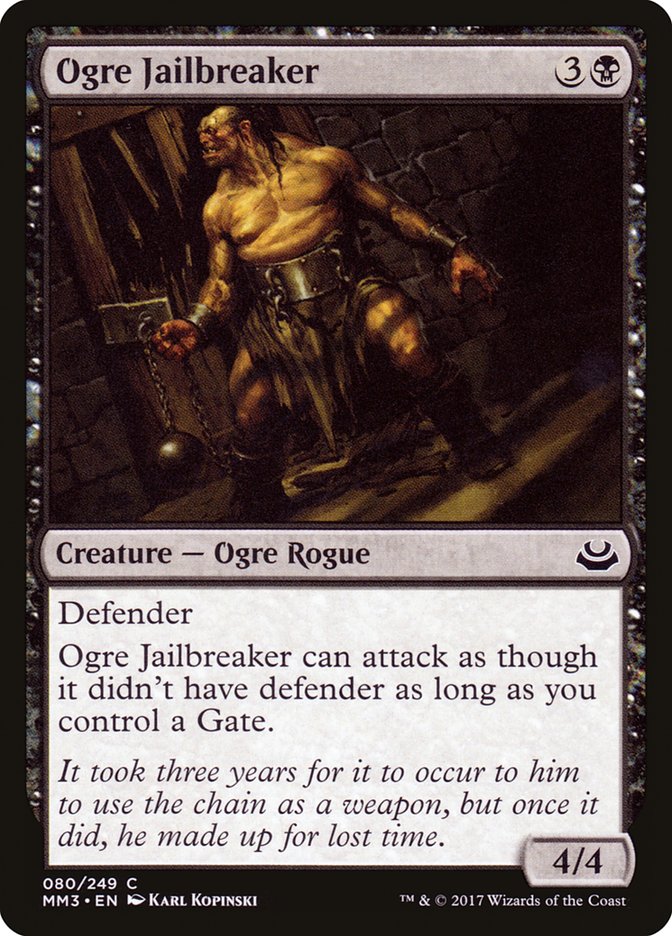 Ogre Jailbreaker [Modern Masters 2017] | Dragon's Lair Comics and Fantasy Houston TX