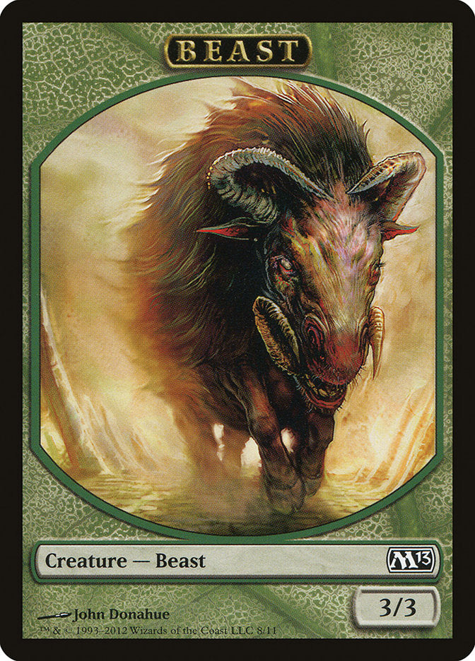 Beast Token [Magic 2013 Tokens] | Dragon's Lair Comics and Fantasy Houston TX