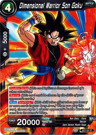 Dimensional Warrior Son Goku (Starter Deck - Shenron's Advent) (SD7-02) [Miraculous Revival] | Dragon's Lair Comics and Fantasy Houston TX