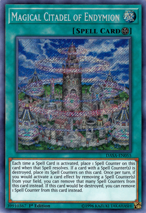 Magical Citadel of Endymion [DASA-EN055] Secret Rare | Dragon's Lair Comics and Fantasy Houston TX