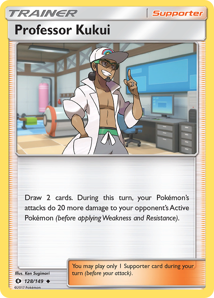 Professor Kukui (128/149) [Sun & Moon: Base Set] | Dragon's Lair Comics and Fantasy Houston TX