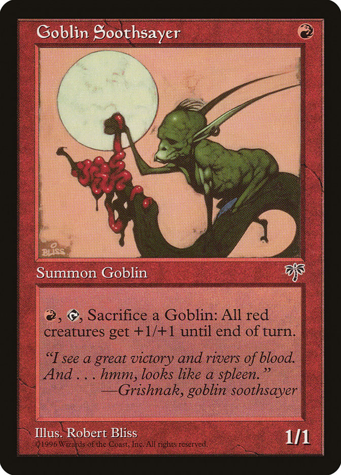 Goblin Soothsayer [Mirage] | Dragon's Lair Comics and Fantasy Houston TX